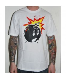 Splattered Adam T-Shirt, White