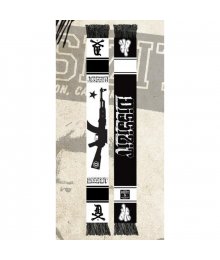 AK All Day Scarf,  Black/White