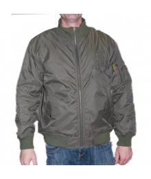 Bomber Flight Jacket, Green