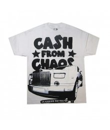 Cash From Chaos Tee, White