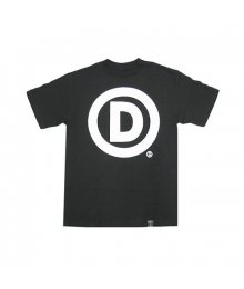 Registered "D" Tee, Black