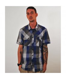 Squad Up Shirt, Blue/Grey