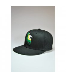 YARD FACE FITTED CAP, Cap, Black